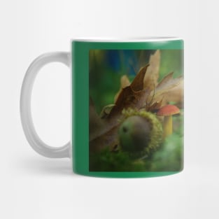 Red Capped Mushroom Mug